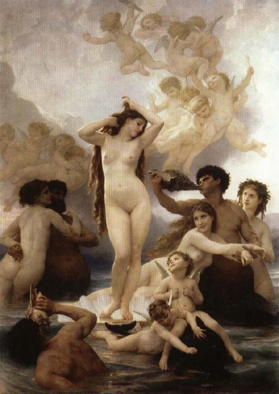 Adolphe William Bouguereau Birth of Venus Sweden oil painting art